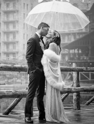 rainy Catskill Mountain Wedding Photos